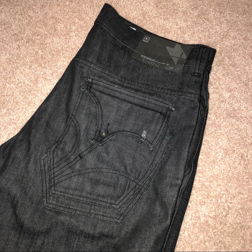 Black Rocawear Denim Jeans